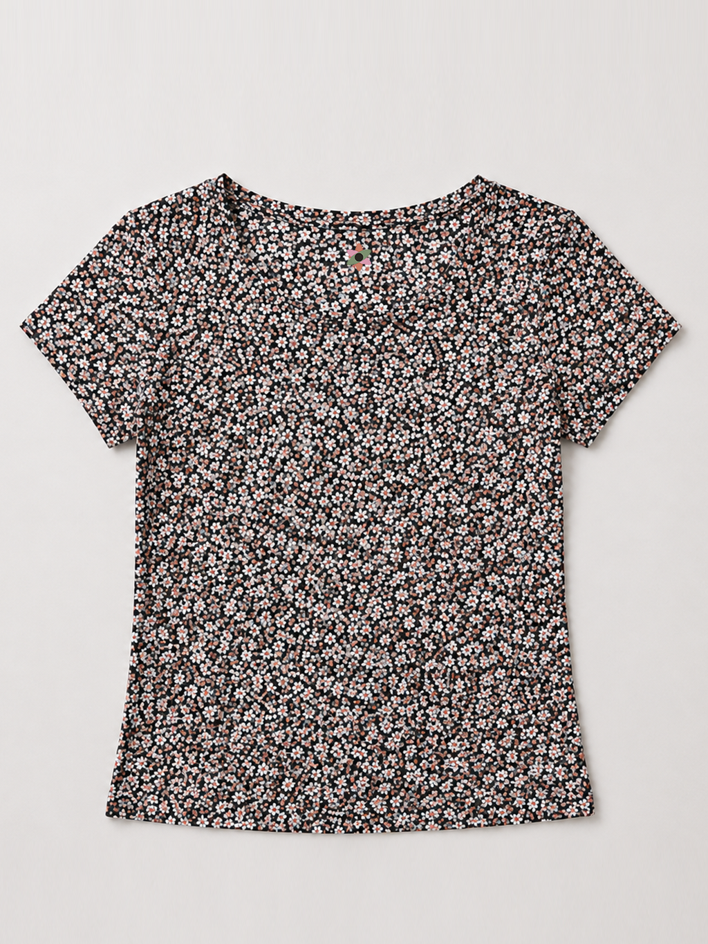 Primrose * Scoop Neck Fitted Top