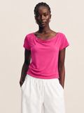 Pink Eyelet Top