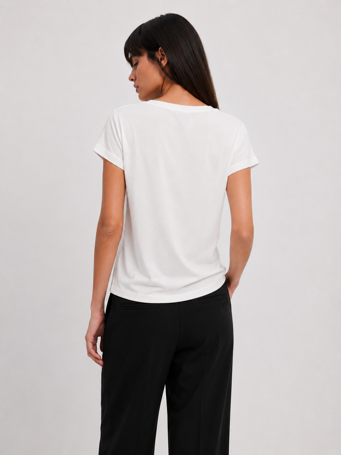 White Eyelet Top